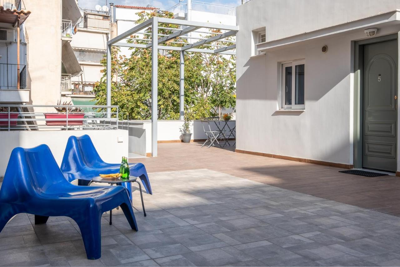 אתונה Central5 Boutique Apartments With Common Garden Next To Metro מראה חיצוני תמונה
