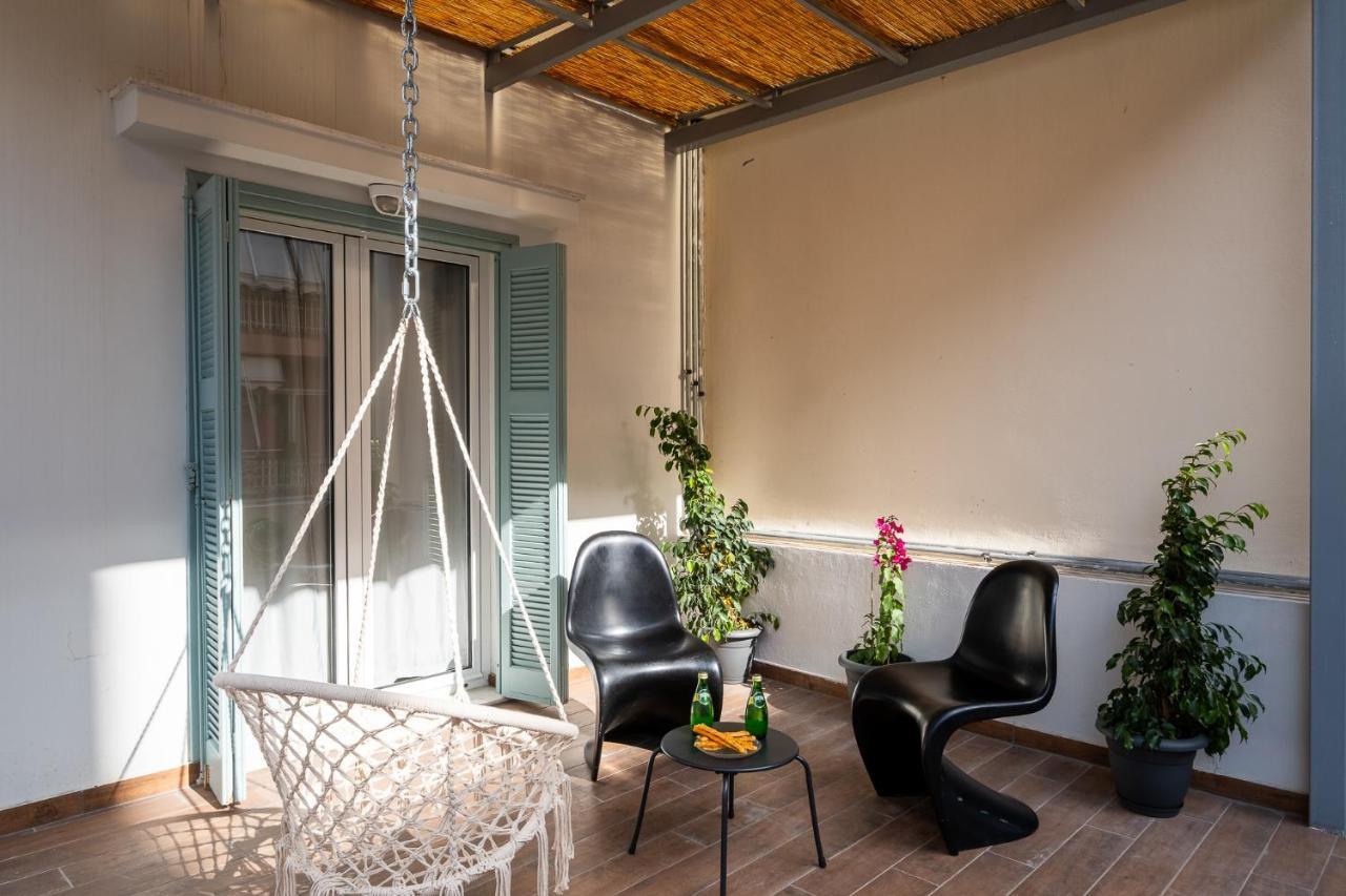 אתונה Central5 Boutique Apartments With Common Garden Next To Metro מראה חיצוני תמונה