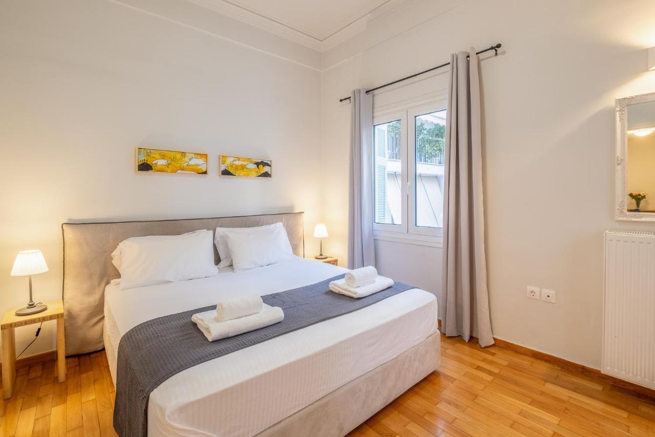 אתונה Central5 Boutique Apartments With Common Garden Next To Metro מראה חיצוני תמונה